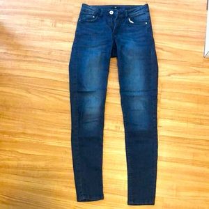 Dark wash H&M skinny jeans